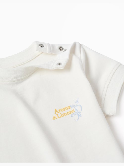 Camiseta de algodón con estampado Aroma di Limone - Kiabi