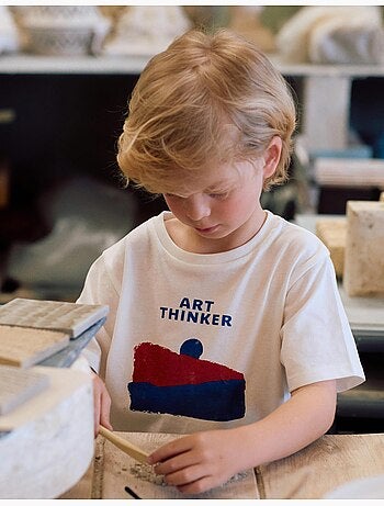 Camiseta de algodón con estampado Just Colors