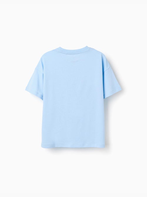 Camiseta de algodón con estampado Banho de Mar - Kiabi