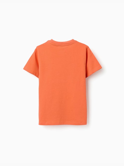 Camiseta de algodón con estampado Banho de Mar - Kiabi