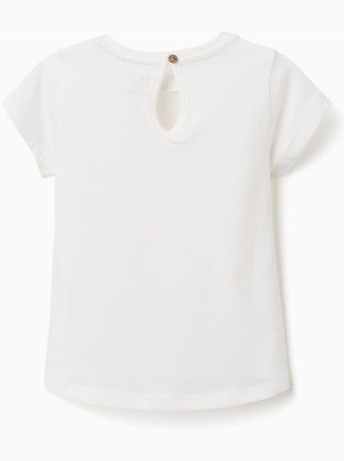 Camiseta de algodón con estampado Be Curious - Kiabi