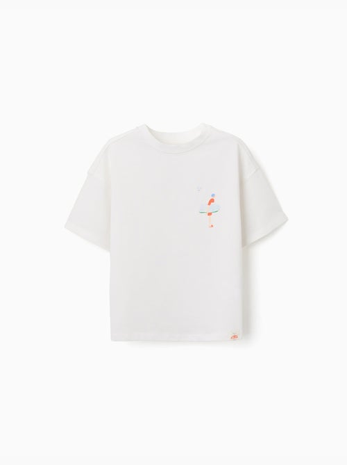 Camiseta de algodón con estampado Carolina Celas x Zippy - Kiabi