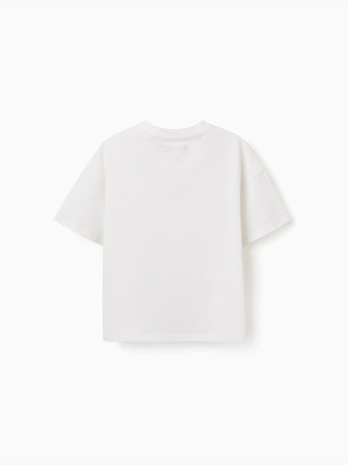 Camiseta de algodón con estampado Carolina Celas x Zippy - Kiabi