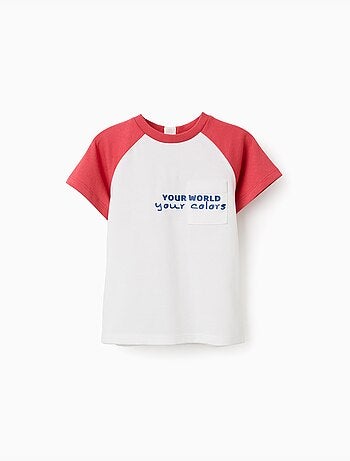 Camiseta de algodón con estampado Colors