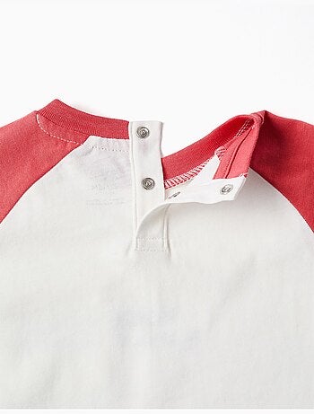 Camiseta de algodón con estampado Colors