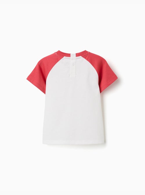 Camiseta de algodón con estampado Colors - Kiabi
