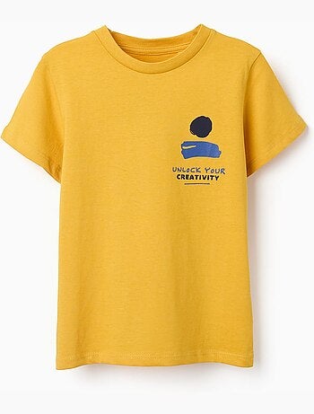 Camiseta de algodón con estampado Just Colors