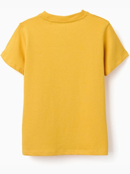 Camiseta de algodón con estampado Creativity - Kiabi Camiseta de algodón con estampado Creativity - Kiabi