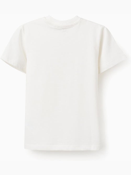 Camiseta de algodón con estampado Curiosity - Kiabi