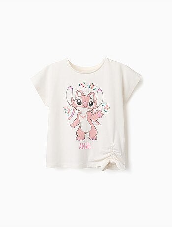 Camiseta de algodón con estampado de Angel