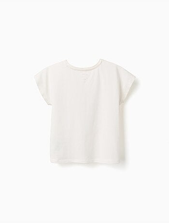Camiseta de algodón con estampado de Angel