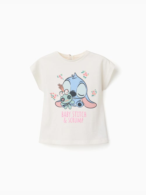 Camiseta de algodón con estampado de Baby Stitch - Kiabi