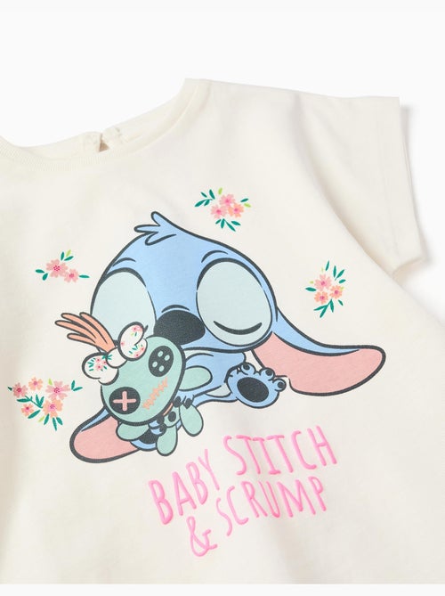 Camiseta de algodón con estampado de Baby Stitch - Kiabi