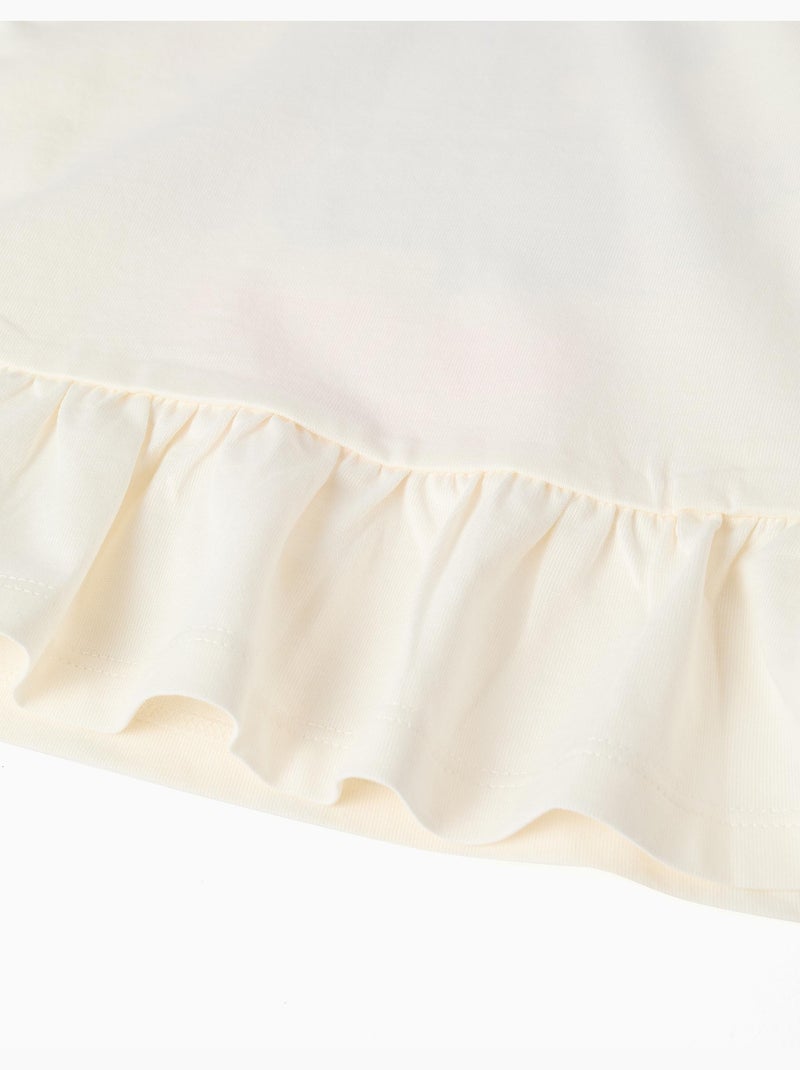 Camiseta de algodón con estampado de Baby Stitch Beige claro - Kiabi
