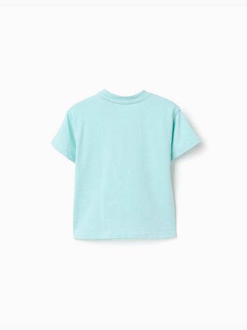 Camiseta de algodón con estampado de Bluey y Bingo - Kiabi