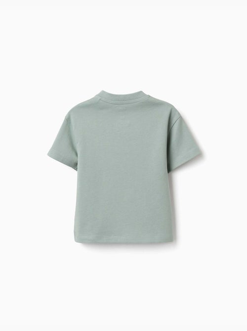 Camiseta de algodón con estampado de Bluey y Bingo - Kiabi
