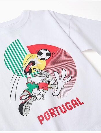Camiseta de algodón con estampado de Bugs Bunny