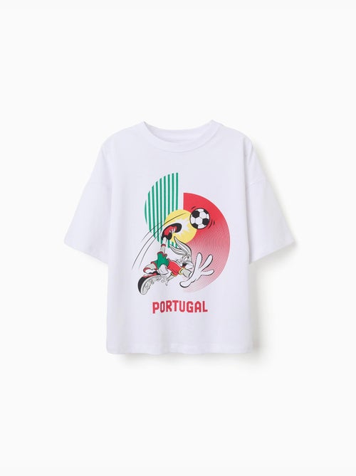 Camiseta de algodón con estampado de Bugs Bunny - Kiabi