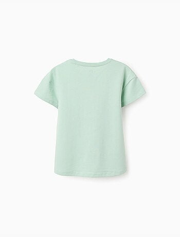 Camiseta de algodón con estampado de estrella de mar
