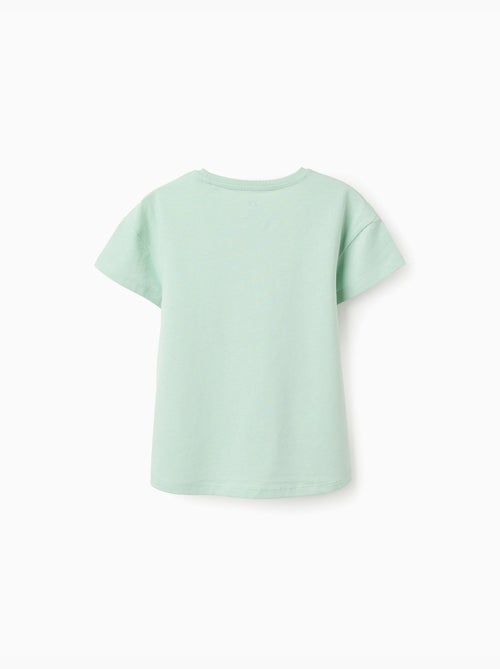Camiseta de algodón con estampado de estrella de mar - Kiabi
