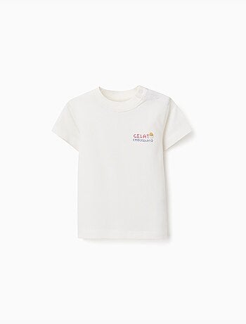 Camiseta de algodón con estampado de gelato you&me