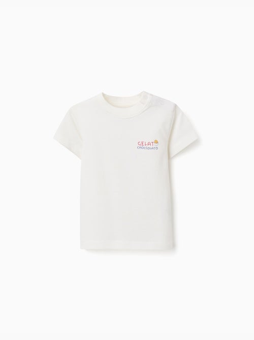 Camiseta de algodón con estampado de Gelato You&Me - Kiabi