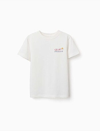 Camiseta de algodón con estampado de helado You&Me
