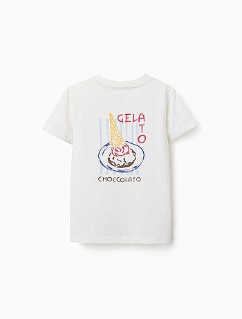 Camiseta de algodón con estampado de helado You&Me