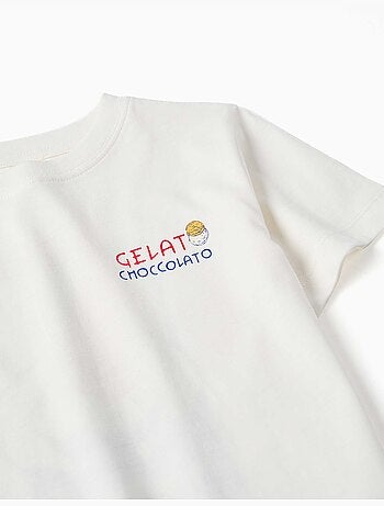 Camiseta de algodón con estampado de helado You&Me