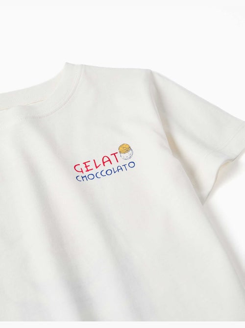 Camiseta de algodón con estampado de helado You&Me - Kiabi Camiseta de algodón con estampado de helado You&Me - Kiabi