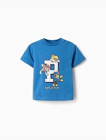 Camiseta de algodón con estampado de la Patrulla Canina