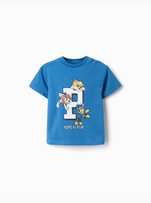 Camiseta de algodón con estampado de la Patrulla Canina - Kiabi Camiseta de algodón con estampado de la Patrulla Canina - Kiabi