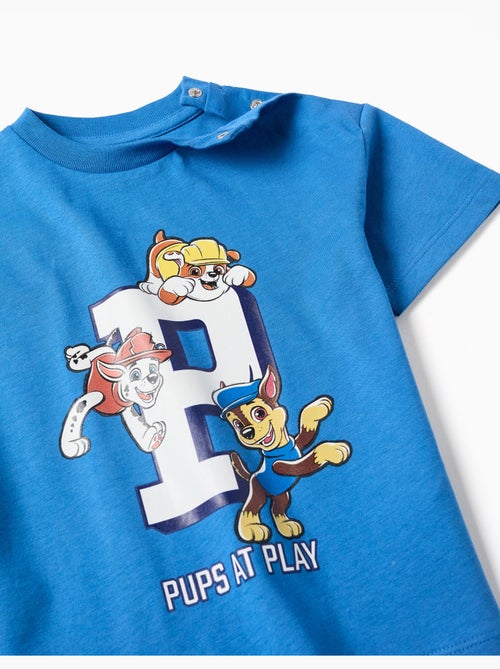 Camiseta de algodón con estampado de la Patrulla Canina - Kiabi Camiseta de algodón con estampado de la Patrulla Canina - Kiabi