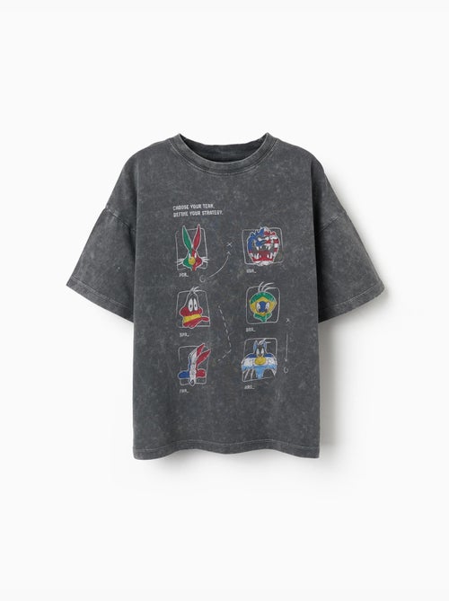 Camiseta de algodón con estampado de Looney Tunes - Kiabi