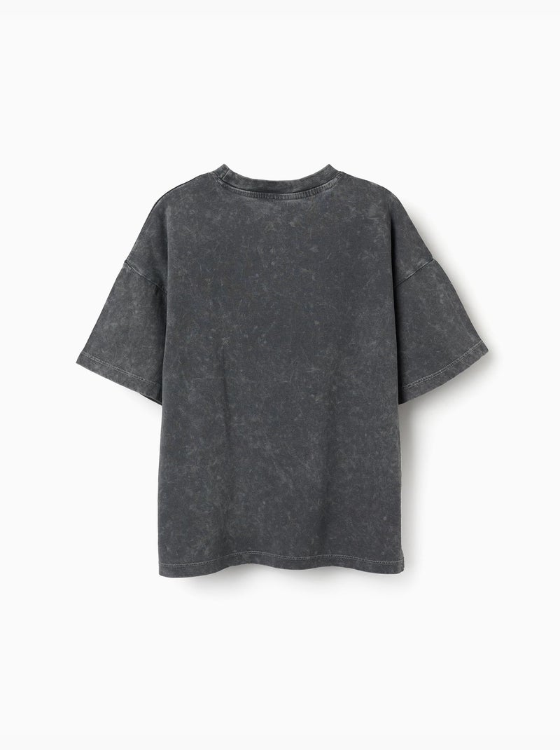 Camiseta de algodón con estampado de Looney Tunes Gris oscuro - Kiabi