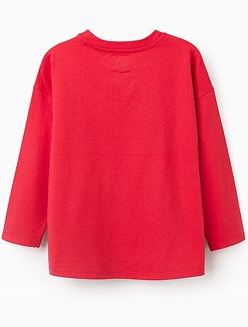 Camiseta de algodón con estampado de los vengadores