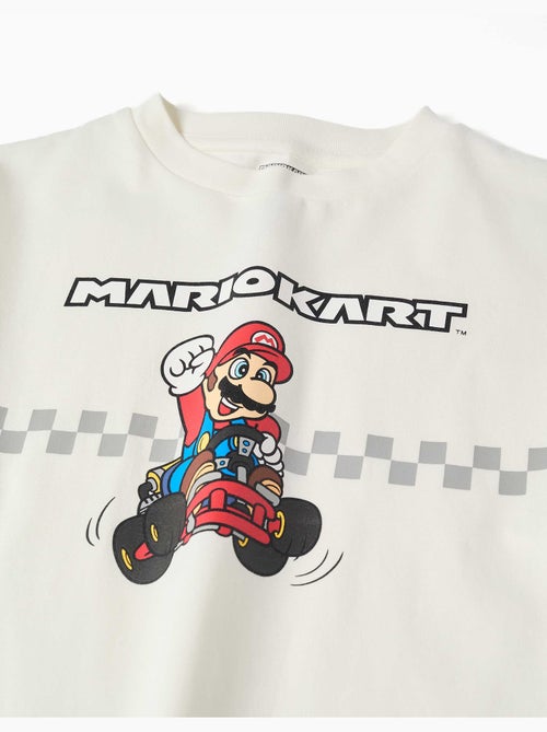 Camiseta de algodón con estampado de Mario Kart - Kiabi