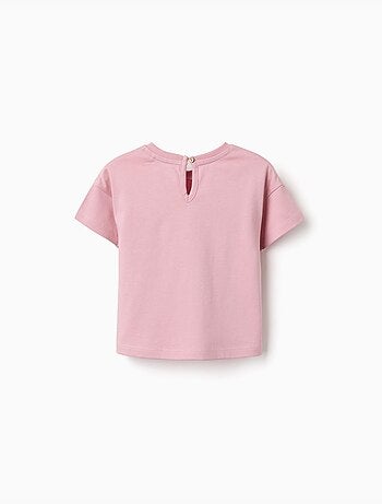 Camiseta de algodón con estampado de Minnie & Figaro
