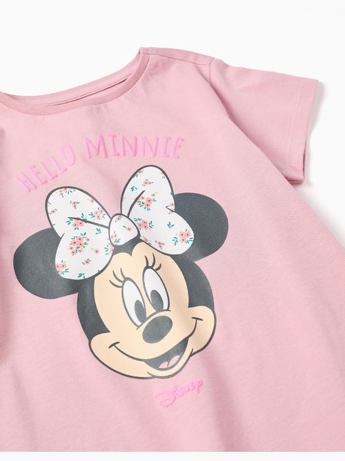 Camiseta de algodón con estampado de Minnie - Kiabi