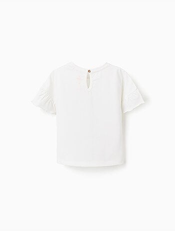 Camiseta de algodón con estampado de Minnie y Daisy