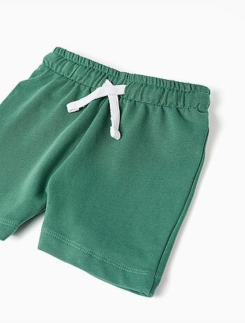 Camiseta de algodón con estampado de peces + pantalón corto