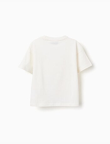 Camiseta de algodón con estampado de Pikachu en la parte delantera