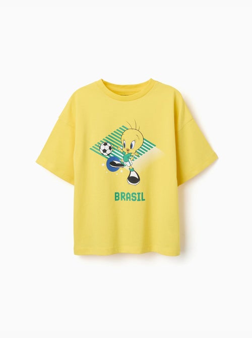 Camiseta de algodón con estampado de Piolín - Kiabi