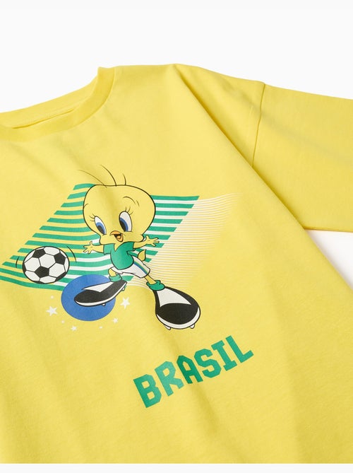 Camiseta de algodón con estampado de Piolín - Kiabi