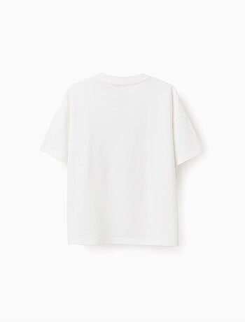 Camiseta de algodón con estampado de Spider-Man