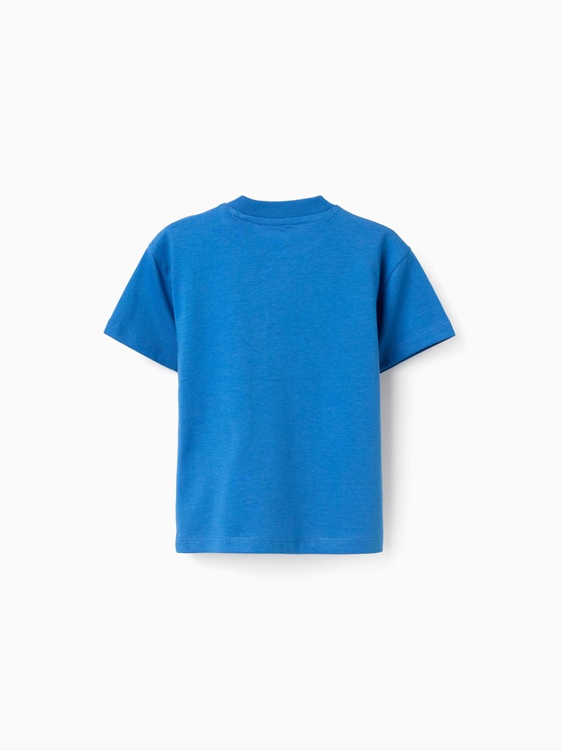 Camiseta de algodón con estampado de Spidey & Friends Azul Azul - Kiabi