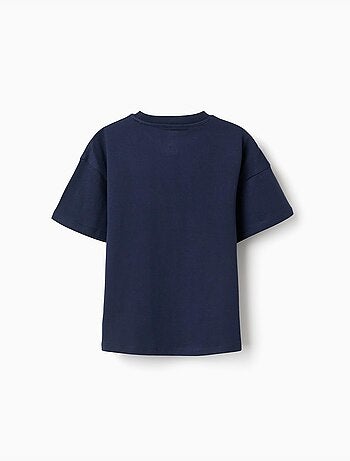 Camiseta de algodón con estampado de Super Mario