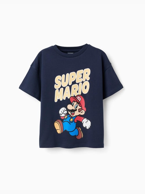 Camiseta de algodón con estampado de Super Mario - Kiabi