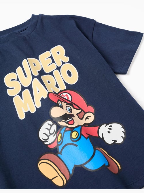 Camiseta de algodón con estampado de Super Mario - Kiabi