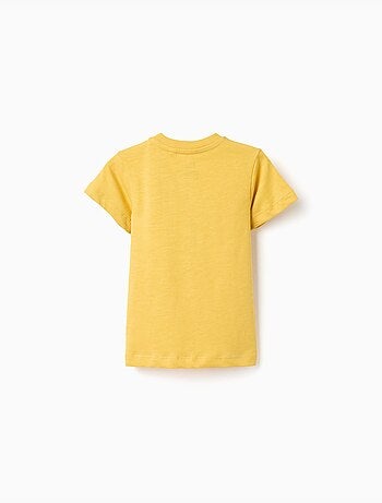 Camiseta de algodón con estampado de tigre